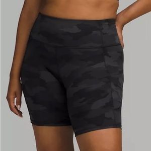 Lululemon fast and free high rise short 8”